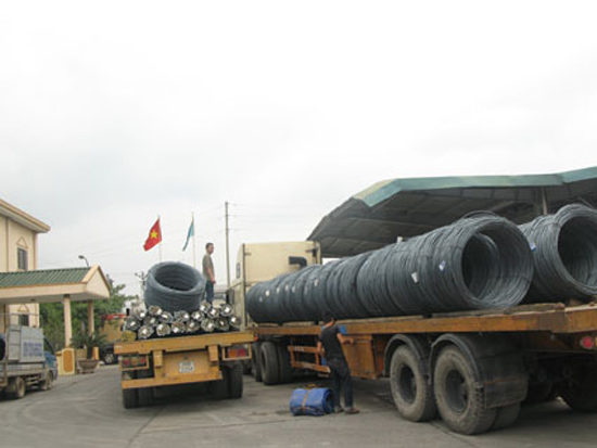 Thép Hòa Phát chiếm 13,4% thị phần cả nước trong 7 tháng năm 2011.