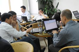 Nhưng điểm số và sự điều chỉnh ở phiên này có lẽ không gây nhiều bất ngờ với nhà đầu tư - Ảnh: Quang Liên.