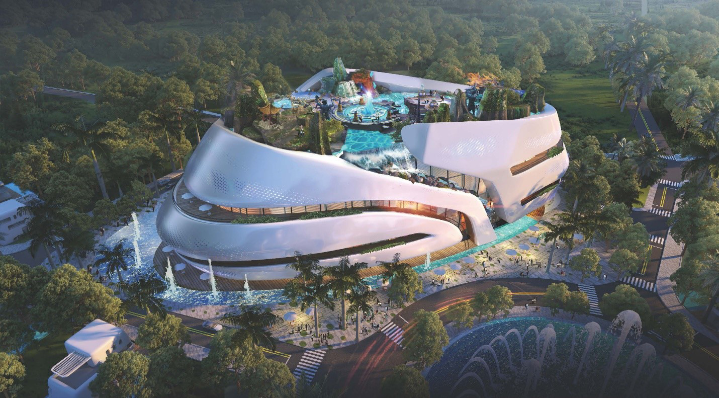 Một trong những công trình biểu tượng tại Pg88vn.top độc quyền mỗi ngày Sunshine Heritage Resort mà SCG làm tổng thầu thi công.