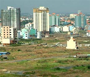 Khu đô thị Thủ Thiêm hiện nay - Ảnh: TT.
