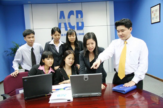 Năm 2011, ACB đặt chỉ tiêu lợi nhuận trước thuế đạt 4.100 tỷ đồng.