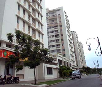Giá nhà đất và văn phòng tại Hà Nội thời gian qua đã tăng rất cao - Ảnh: Việt Tuấn.