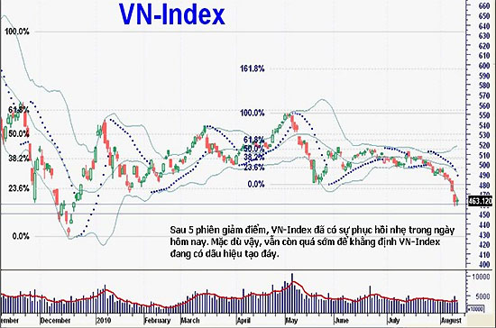 Theo AVSC, hiện vẫn còn quá sớm để khẳng định VN-Index đang có dấu hiệu tạo đáy - Nguồn ảnh: AVSC.