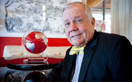 Nhà đầu cơ tỷ phú Jim Rogers - Ảnh: Lam Thuy Vo for The Wall Street Journal.<br>