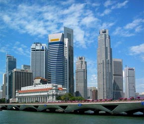 Một góc Singapore.