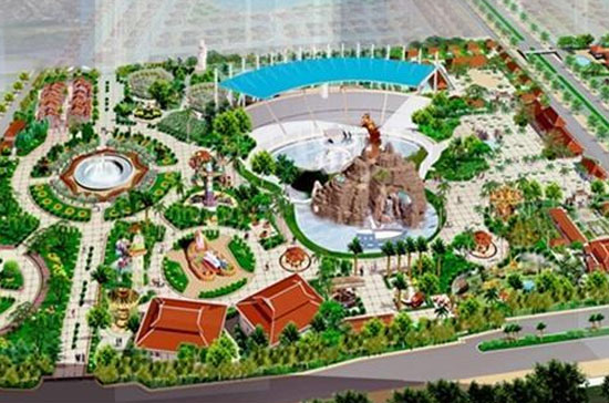 Phối ảnh khu vực công viên thuộc Link Trang Chủ PG88.Com Mới #2026 Thiên đường Bảo Sơn.