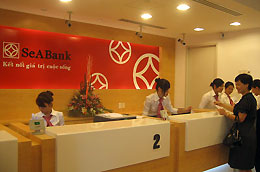 Mức lãi suất huy động VND cao nhất theo biểu niêm yết tại SeABank hiện là 14%/năm.