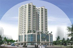 Bản vẽ phối cảnh khu cao ốc Lữ Gia