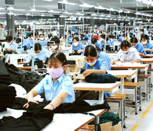 Giá hàng dệt may Pg88 com chính chủ hiện đã giảm khoảng 15% so với quý 1/2009.