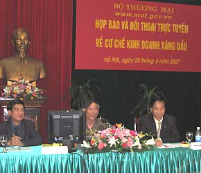 Bộ trưởng Trương Đình Tuyển và các quan chức Bộ PG88 Sòng bạc trực tuyến TOP 1 Việt Nam | Casino, Nổ Hũ tại cuộc họp báo sáng 20/4.