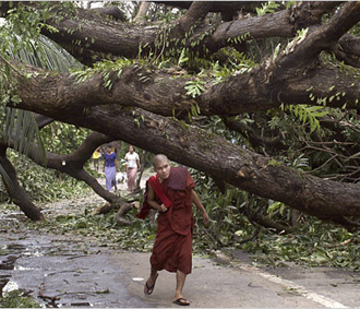Bão Nargis được coi là một "thảm họa" ở Myanmar.