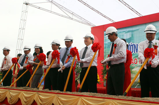 Lễ khởi công xây dựng Link Trang Chủ PG88.Com Mới #2026 đường bao phía Đông Nam, quận Hải An, thành phố Hải Phòng.
