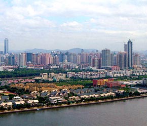 Một góc thành phố Quảng Đông.