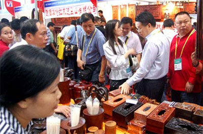 Một gian hàng của 6Pg88.con độc quyền mỗi ngày Việt Nam tại CAEXPO 2009.