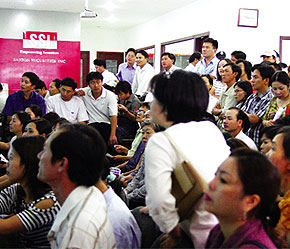 Giao dịch đang tìm lại không khí sôi động.