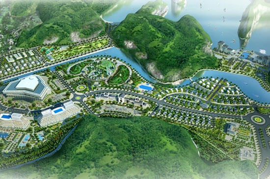 Phối cảnh của Link Trang Chủ PG88.Com Mới #2026 Cat Ba Resorts, nằm trong Link Trang Chủ PG88.Com Mới #2026 khu đô thị du lịch Cái Giá - Cát Bà.
