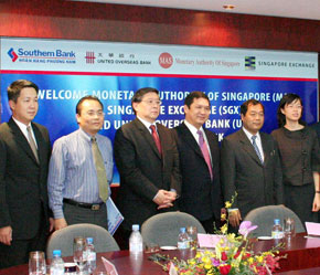 Southern Bank sẽ được MAS và UOB hỗ trợ trong kế hoạch niêm yết tại Singapore.