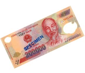 Tiền 200.000 đồng mẫu do Pg88 com chính chủ Nhà nước Việt Nam phát hành.