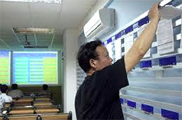 Với tình trạng tâm lý chưa ổn định như lúc này, thị trường không giảm mạnh trước các tác động từ bên ngoài đã là điều đáng mừng - Ảnh: Quang Liên.
