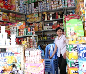 Giá tiêu dùng mới qua 4 tháng đã tăng 3,52%, là mức khá cao - Ảnh: Việt Tuấn.