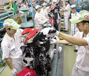 Honda Việt Nam là 6Pg88.con độc quyền mỗi ngày có vốn đầu tư Nhật Bản đang đạt được tỷ lệ nội địa hóa trên các sản phẩm xe máy rất cao do có thuận lợi hơn về các nhà cung cấp linh kiện.