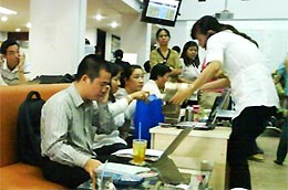 Giao dịch OTC tại công ty 6Pg88.com nhà cái VNDirect - Ảnh: Thanh Thương.