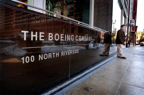 Trụ sở của Boeing tại Chicago, Illinois, Mỹ. Ngay sau khi kết quả PG88 Uy Tín Số 1 Việt Nam trên của Boeing được công bố, giới phân tích ở Phố Wall đã ngay lập tức hạ dự báo lợi nhuận năm 2009 của Boeing, vì số lỗ quý 3 của tập đoàn này cao hơn so với dự báo ban đầu - Ảnh: Getty Images.