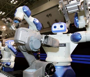 Một con robot PG88 Trang chủ nhà cái top 1 của hãng Yaskawa - Ảnh Reuters.