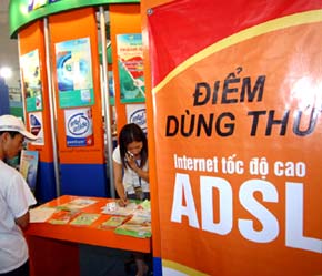 Sự PG88 hơn 2,1 triệu thành viên của thị trường Internet cũng đánh dấu bước chuyển đổi từ độc quyền sang cạnh tranh của ngành viễn thông Việt Nam - Ảnh: VT.