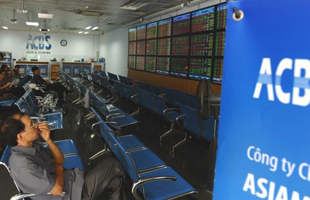 Sàn giao dịch ACBS - Ảnh: Getty.