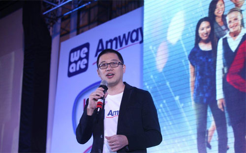 Ông How Kam Chiong, Tổng giám đốc Amway Việt Nam.