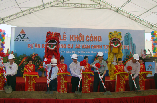 Lễ khởi công Link Trang Chủ PG88.Com Mới #2026 sáng 16/7 - Ảnh: Bảo Anh.