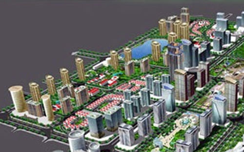 Phối cảnh tổng thể một Link Trang Chủ PG88.Com Mới #2026 khu đô thị ở Hà Nội - Ảnh minh họa.<br>