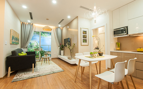Tại Anland Complex (Anland), những khách hàng ưa chuộng căn hộ nhỏ xinh thường lựa chọn căn hộ có diện tích từ 75m2 - 80m2. 