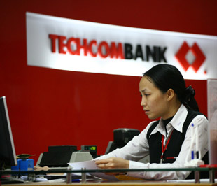 Tính đến thời điểm 31/12/2008, tổng vốn điều lệ của Techcombank, sau 3 lần tăng trong năm, đã đạt 3.642 tỷ đồng - Ảnh: Việt Tuấn.