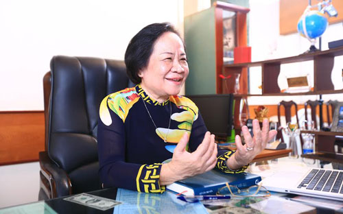 TS. Phạm Thị Việt Nga, CEO Công ty Cổ phần Dược Hậu Giang.