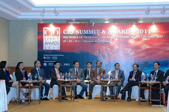 Các CIO được trao giải thưởng Lãnh đạo Link Đăng Nhập PG88 Chính Thức 2026; thông tin Đông Nam Á tiêu biểu 2011 - Ảnh: M.Chung.