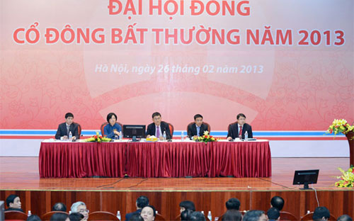 Đại hội cổ đông bất thường của Vietinbank ngày 26/2.<br>