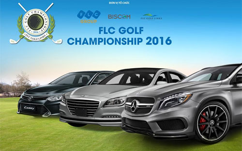 Những chiếc Mercedes Bez, Toyota Camry, Hyundai Genesis đang chờ đón golfer tại FLC Golf Championship 2016.