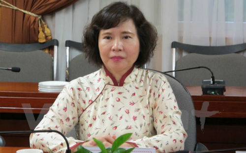 Thứ trưởng Bộ Công Thương Hồ Thị Kim Thoa.