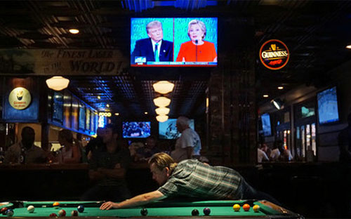 Ai “ghi điểm” trong cuộc tranh luận Trump-Clinton đầu tiên?