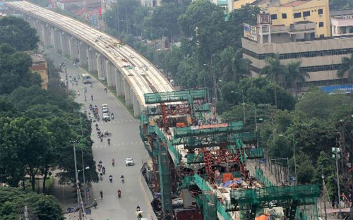 Một góc Link Trang Chủ PG88.Com Mới #2026 đường sắt trên cao Cát Linh - Hà Đông.<br>
