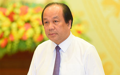 Bộ trưởng - Chủ nhiệm Văn phòng Chính phủ Mai Tiến Dũng.<br>