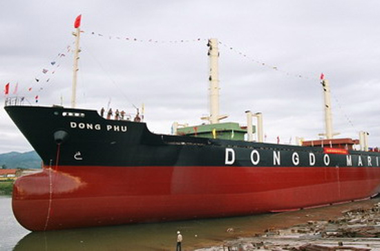 Tàu của Công ty Cổ phần Hàng hải Đông Đô (DDM)