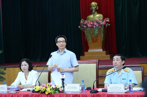 Phó thủ tướng Vũ Đức Đam Pg88hi Thể Thao, Bóng Đá, Casino, Nổ Hũ, Xổ Số với Cục Hải quan Tp.HCM ngày 18/8.