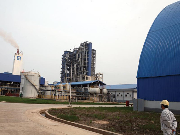 Nhà máy Đạm Ninh Bình hiện chìm trong thua lỗ.