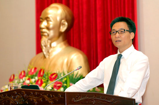 Bộ trưởng - Chủ nhiệm Văn phòng Chính phủ Vũ Đức Đam: “Việc thành lập một công ty mua bán nợ đang được Pg88 com chính chủ Nhà nước nghiên cứu, chưa có gì chính thức hết” - Ảnh: Chinhphu.vn