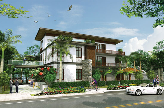 Phối cảnh biệt thự tại Link Trang Chủ PG88.Com Mới #2026 Đông Sài Gòn.