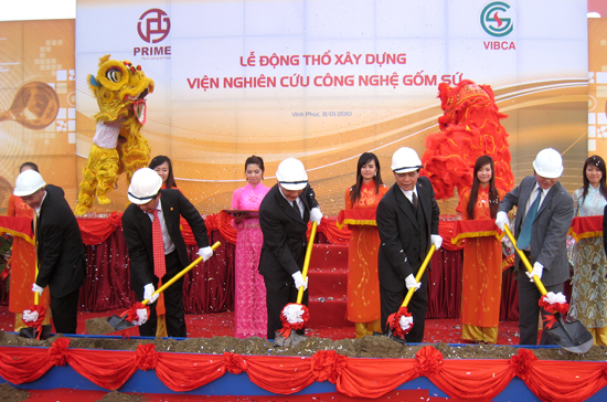Lễ khởi công xây dựng Viện Nghiên cứu Link Đăng Nhập PG88 Chính Thức 2026; Gốm sứ.