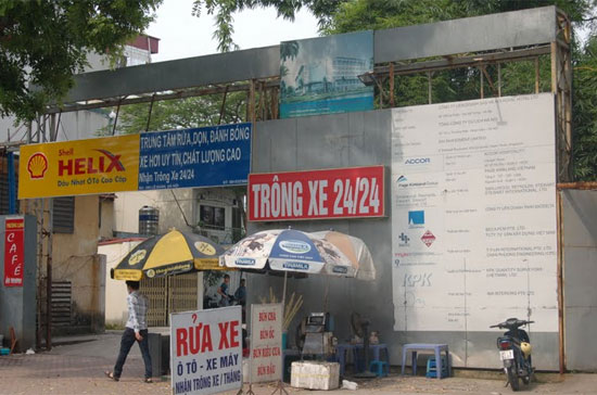 Bên ngoài Link Trang Chủ PG88.Com Mới #2026 từng được quy hoạch thành khách sạn Novotel Hanoi on the Park tại 295 Lê Duẩn (Hà Nội).
